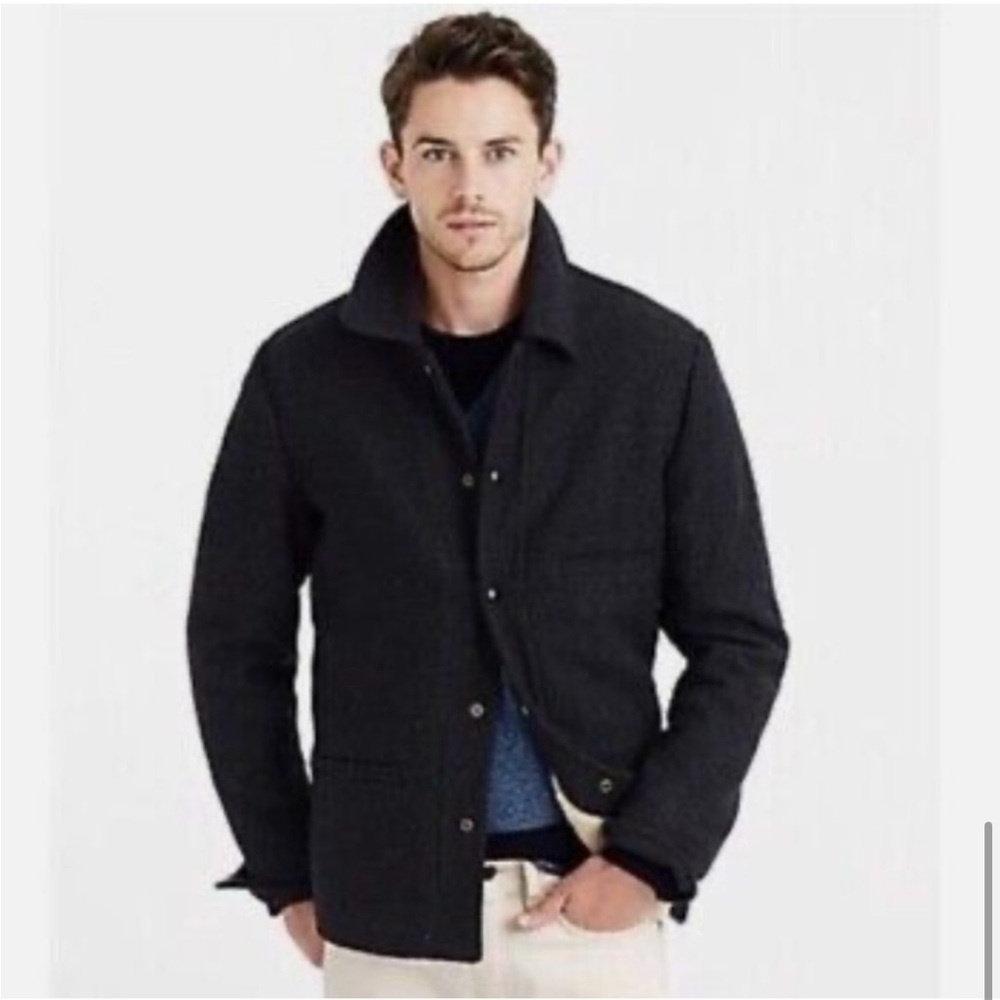 Faconnable Men's Dark Charcoal Jacket